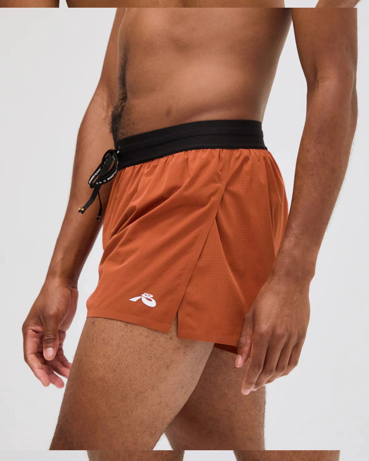 Men's Vento 3 Inch Splitty Short Rust Breathable Lining