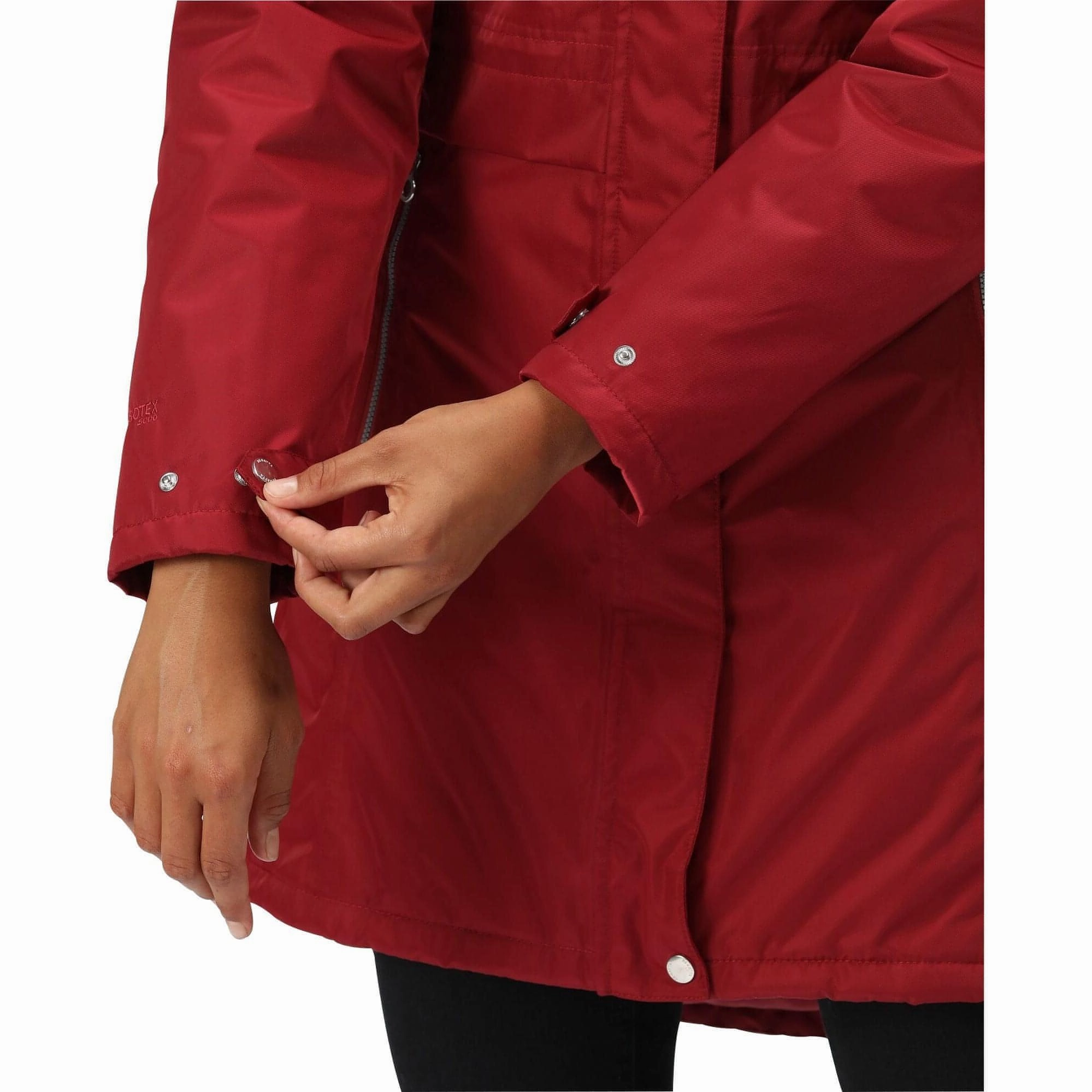 Functional Fit Regatta Lexis Waterproof Insulated Womens Parka Jacket - Red