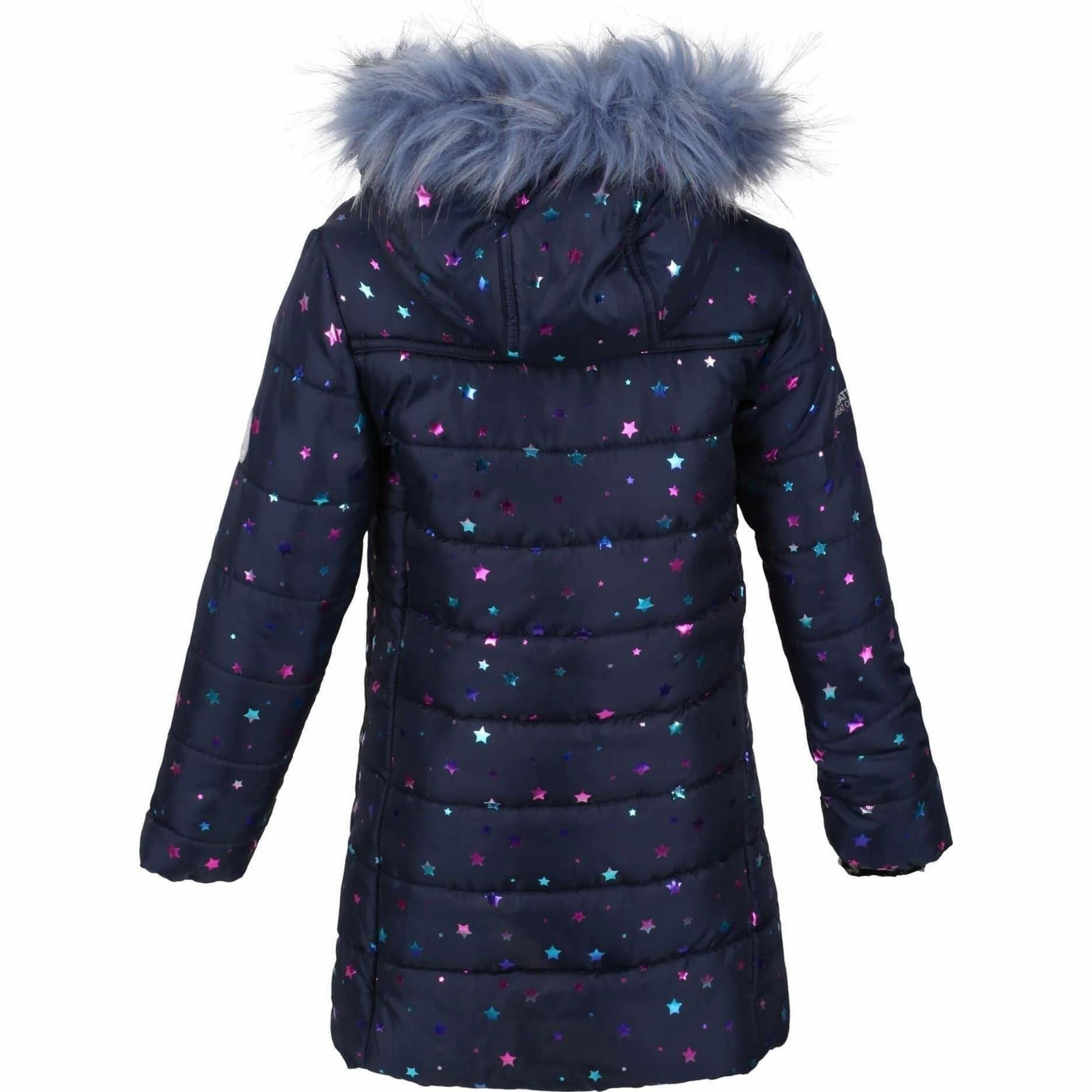 Regatta Peppa Pig Junior Padded Jacket - Navy Classic Ribbed Cuffs Frictionless Inner Layer