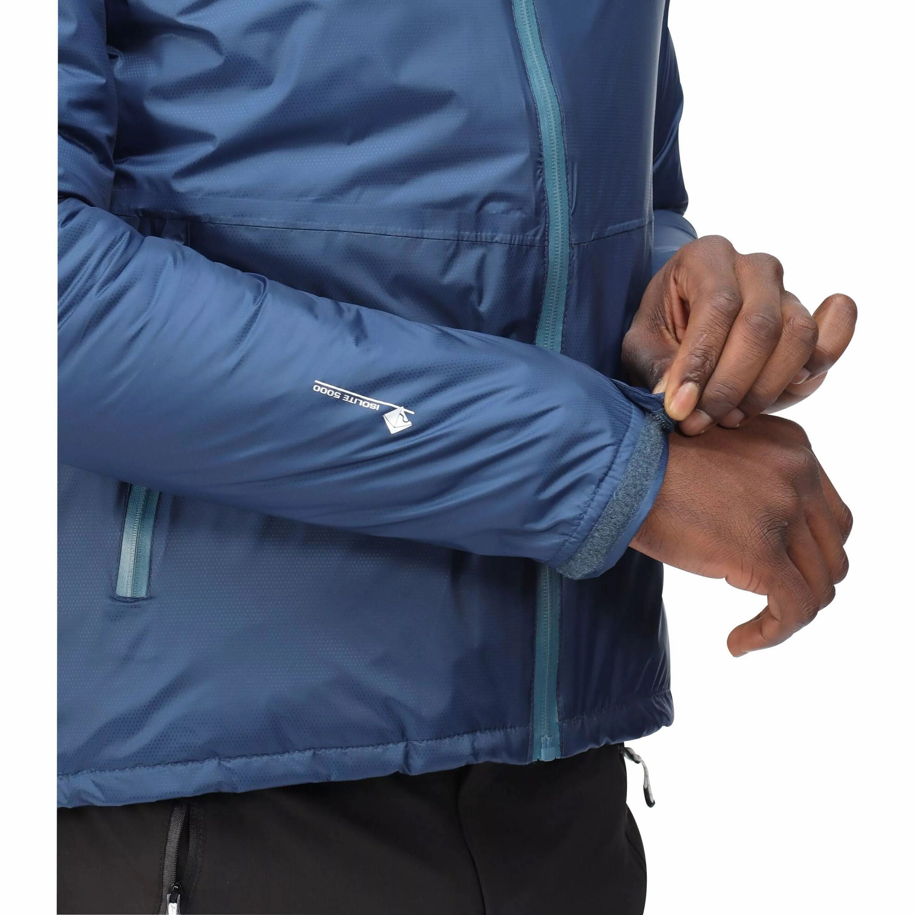 Compression Resistant Insulation Regatta Radnor Insulated Mens Waterproof Jacket - Blue