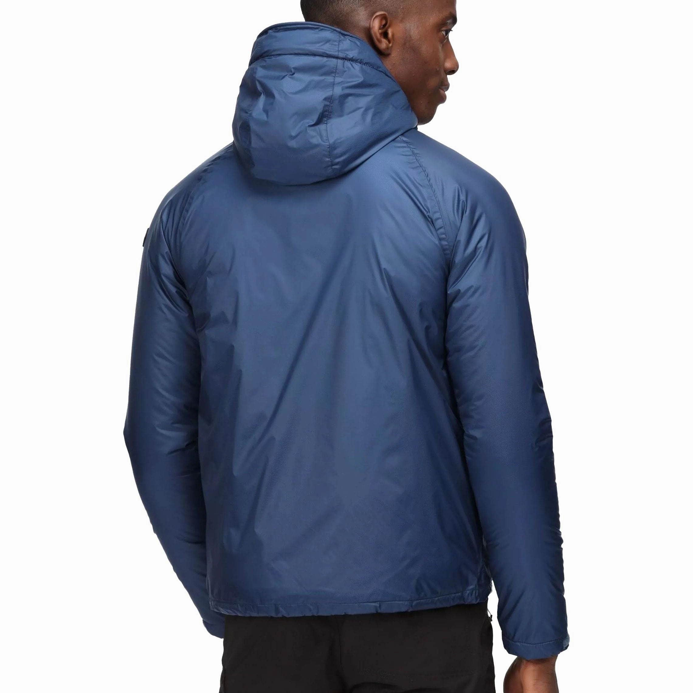 Textured Finish Flexible Fit Wear Regatta Radnor Insulated Mens Waterproof Jacket - Blue