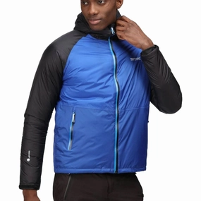Anti Static Interior Buttery Soft Handfeel Regatta Radnor Insulated Mens Waterproof Jacket - Blue