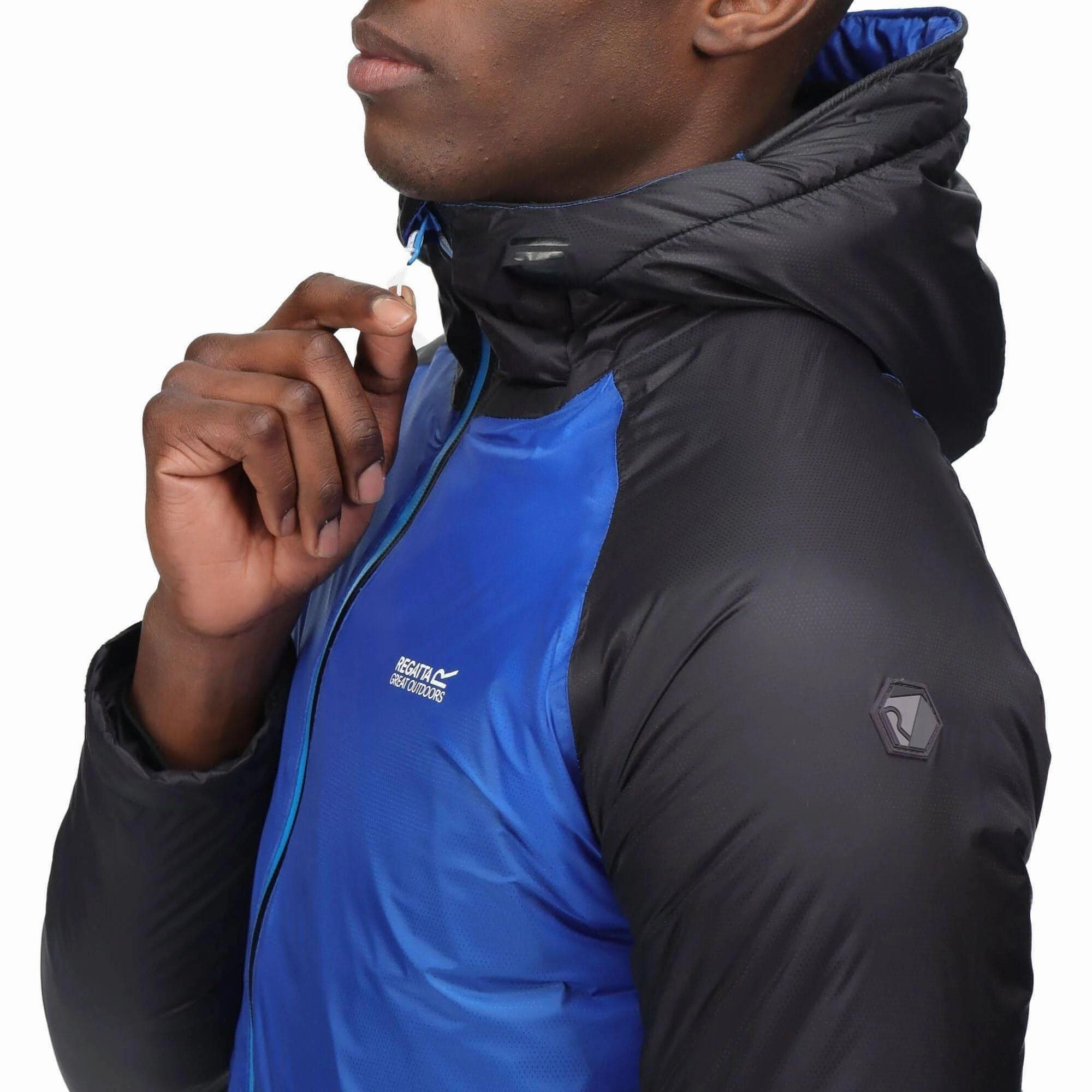 Regatta Radnor Insulated Mens Waterproof Jacket - Blue Quick Dry Material