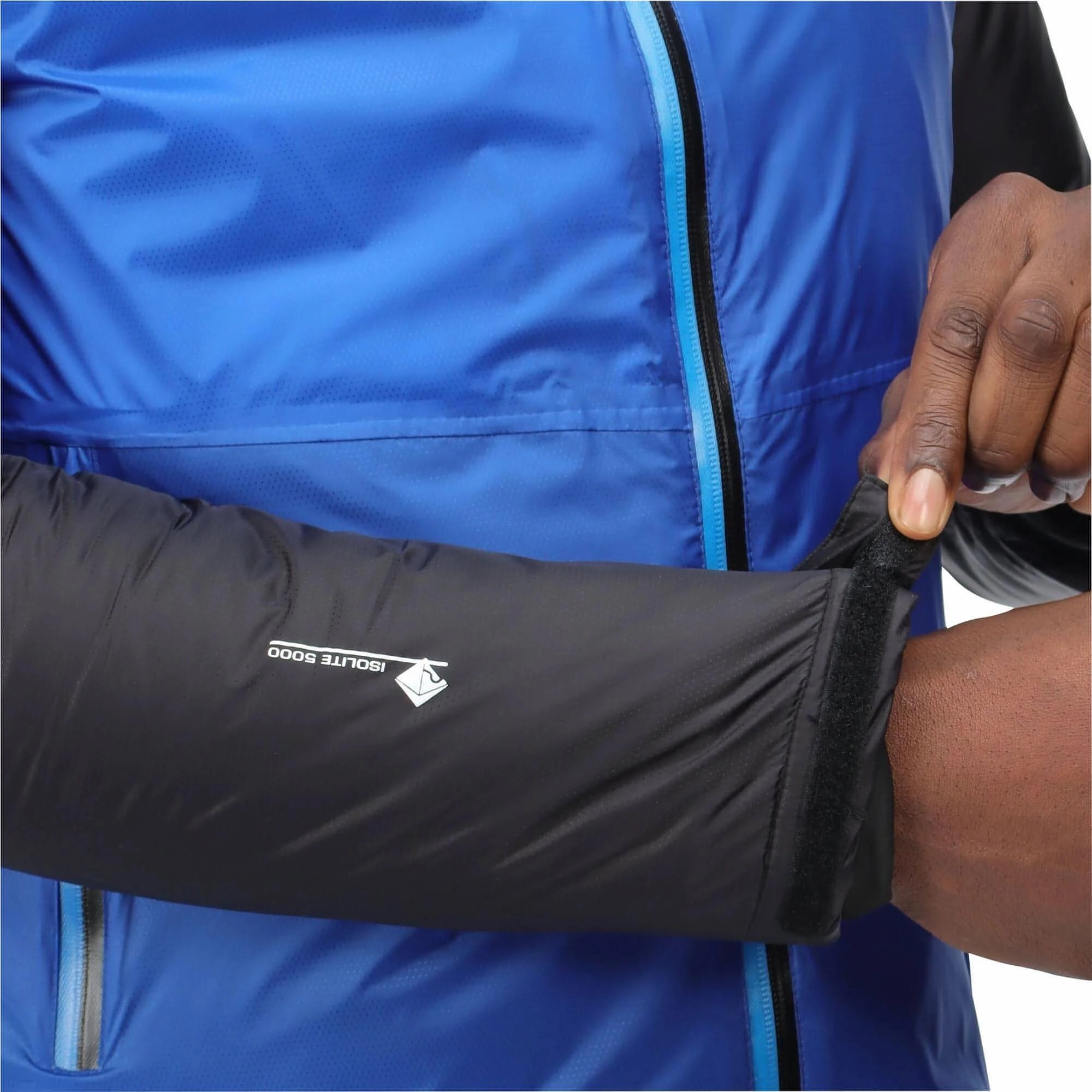 Regatta Radnor Insulated Mens Waterproof Jacket - Blue Urban Wear Snap Closure System