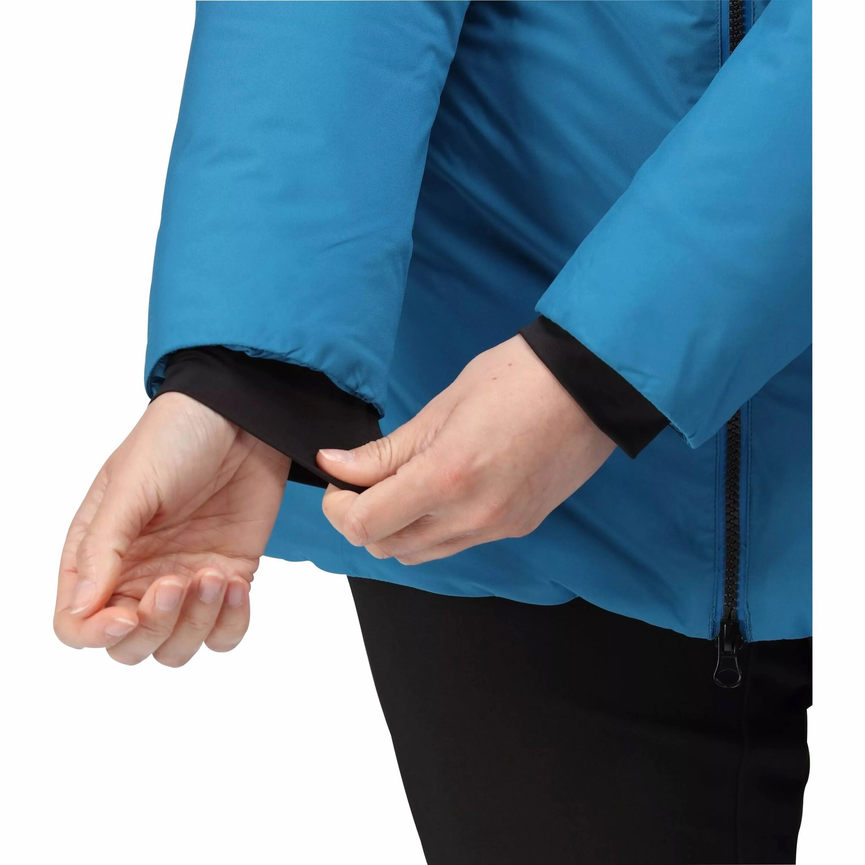 Thermal Regulating Hoodie Regatta Sanda Womens Waterproof Jacket - Blue