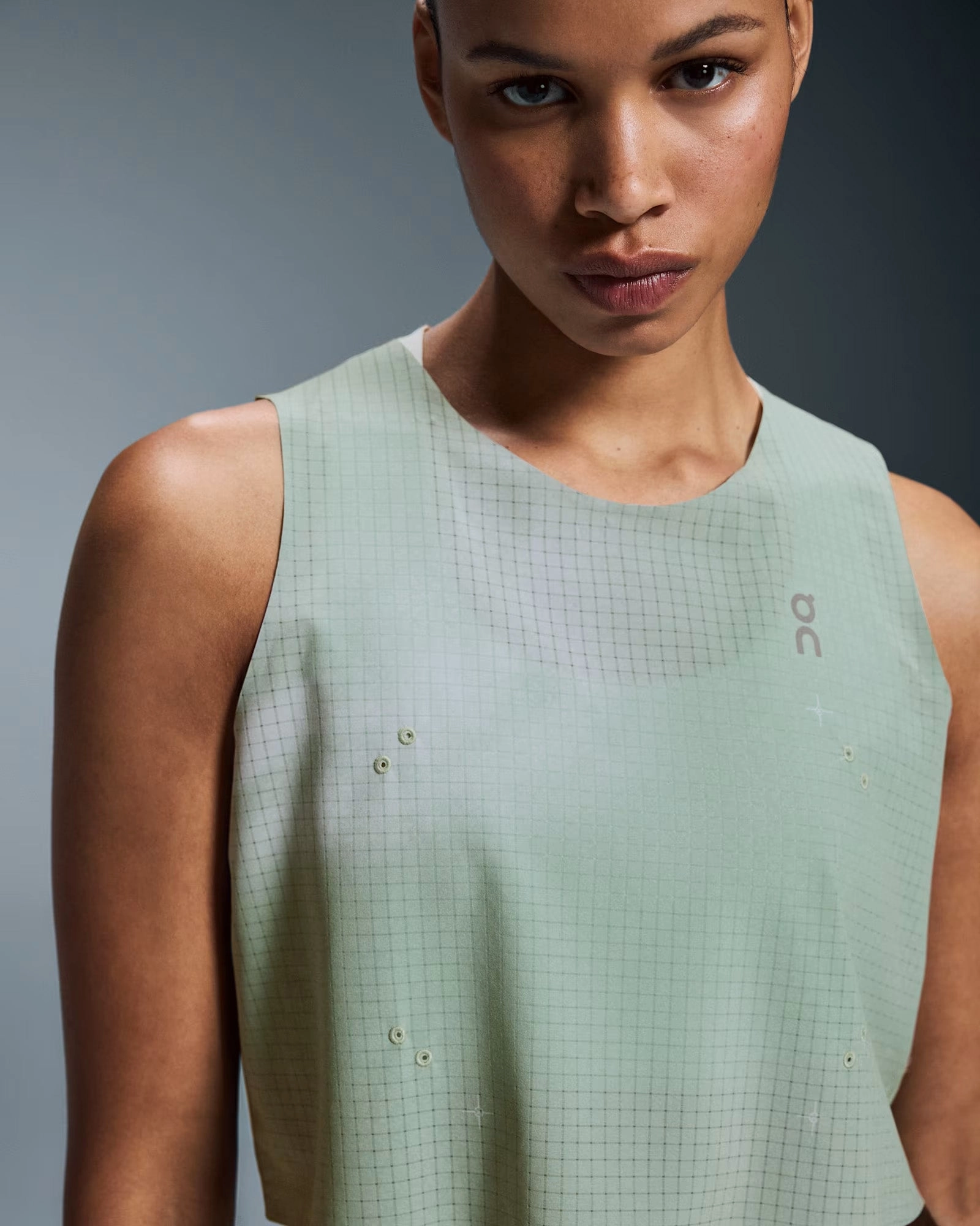 Women's Pace Tank Sage AllSeasonWear Clear Tone