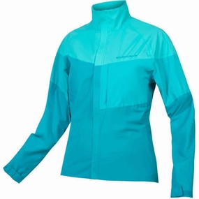 Fashionable Endura Urban Luminite II Waterproof Womens Cycling Jacket - Blue