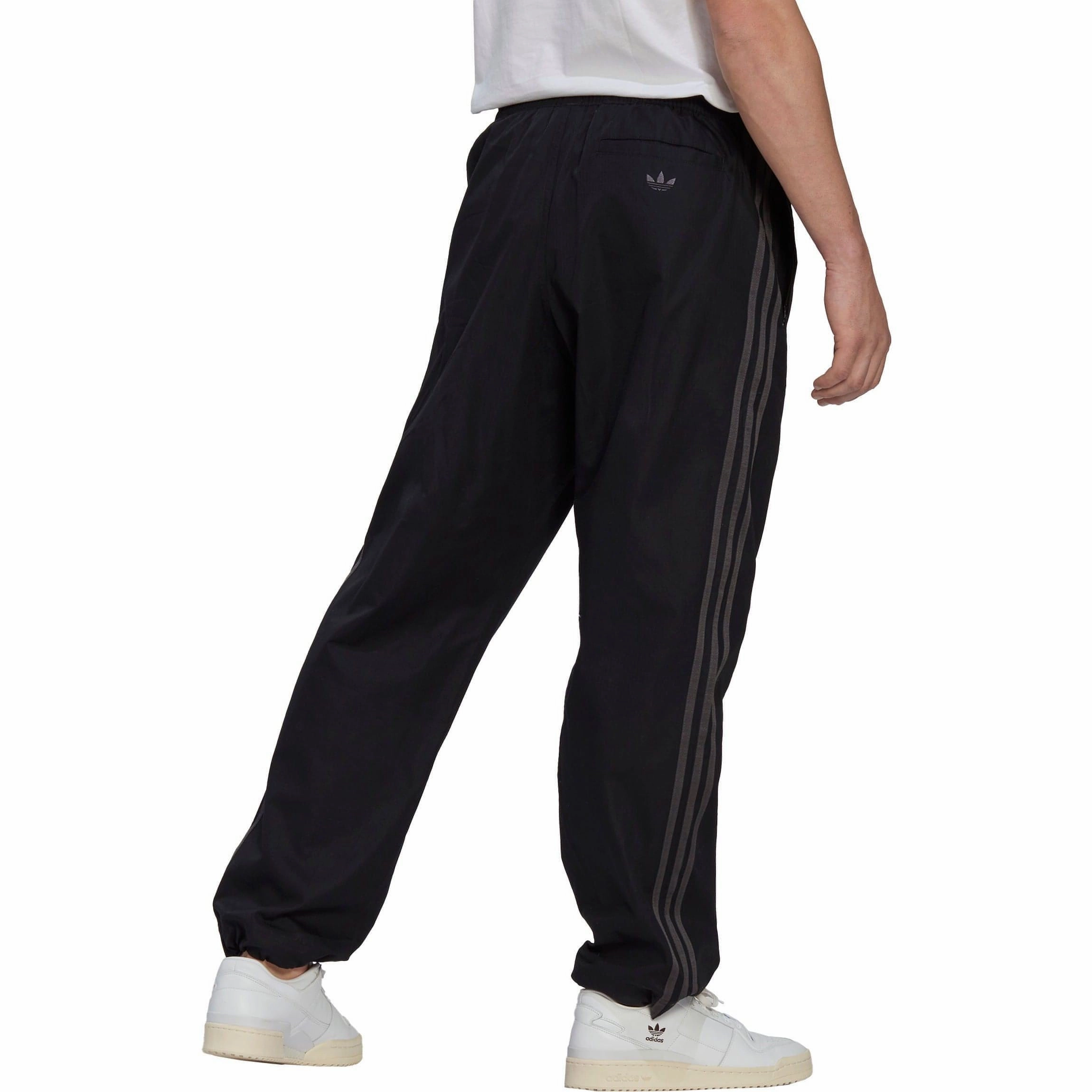 adidas Originals Workpant Mens Track Pants - Black AdjustableDrawstring Fade Resistant Dye