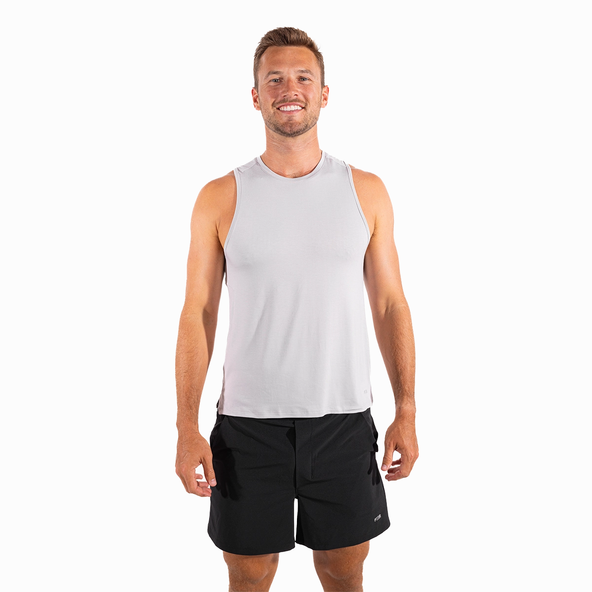 Weighted Hem Trim F2R Run Movement Tank VI