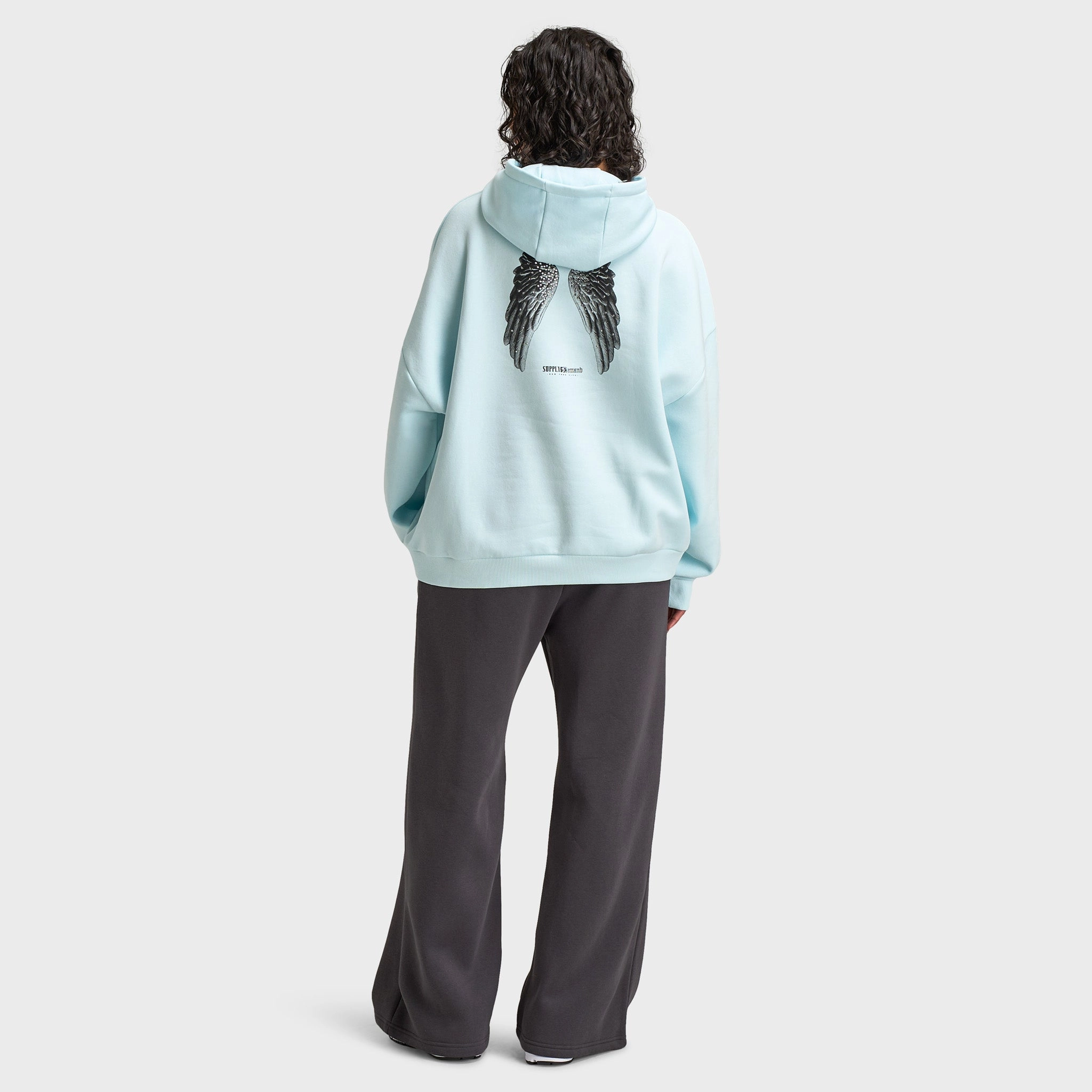 Supply & Demand Women's Saint Hoodie / Saltwater Slide Easy Fit