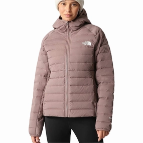 The North Face Belleview Stretch Womens Down Jacket - Brown TearResistantFabric