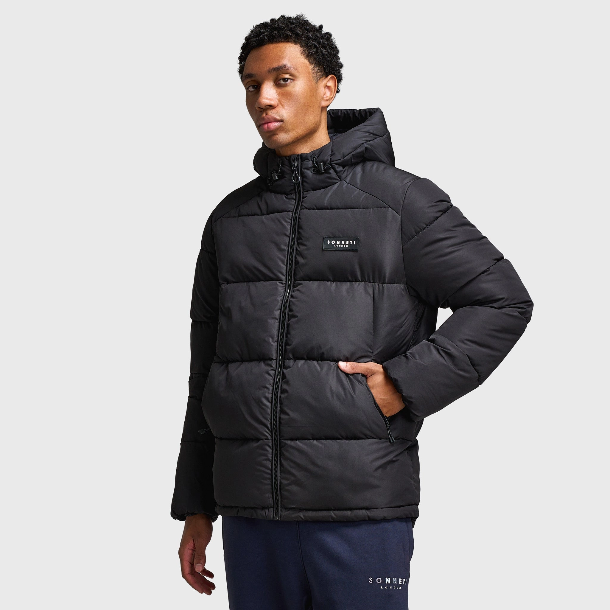 JD$ Sonneti Terrain Bubble Jacket / Black Clean Fit