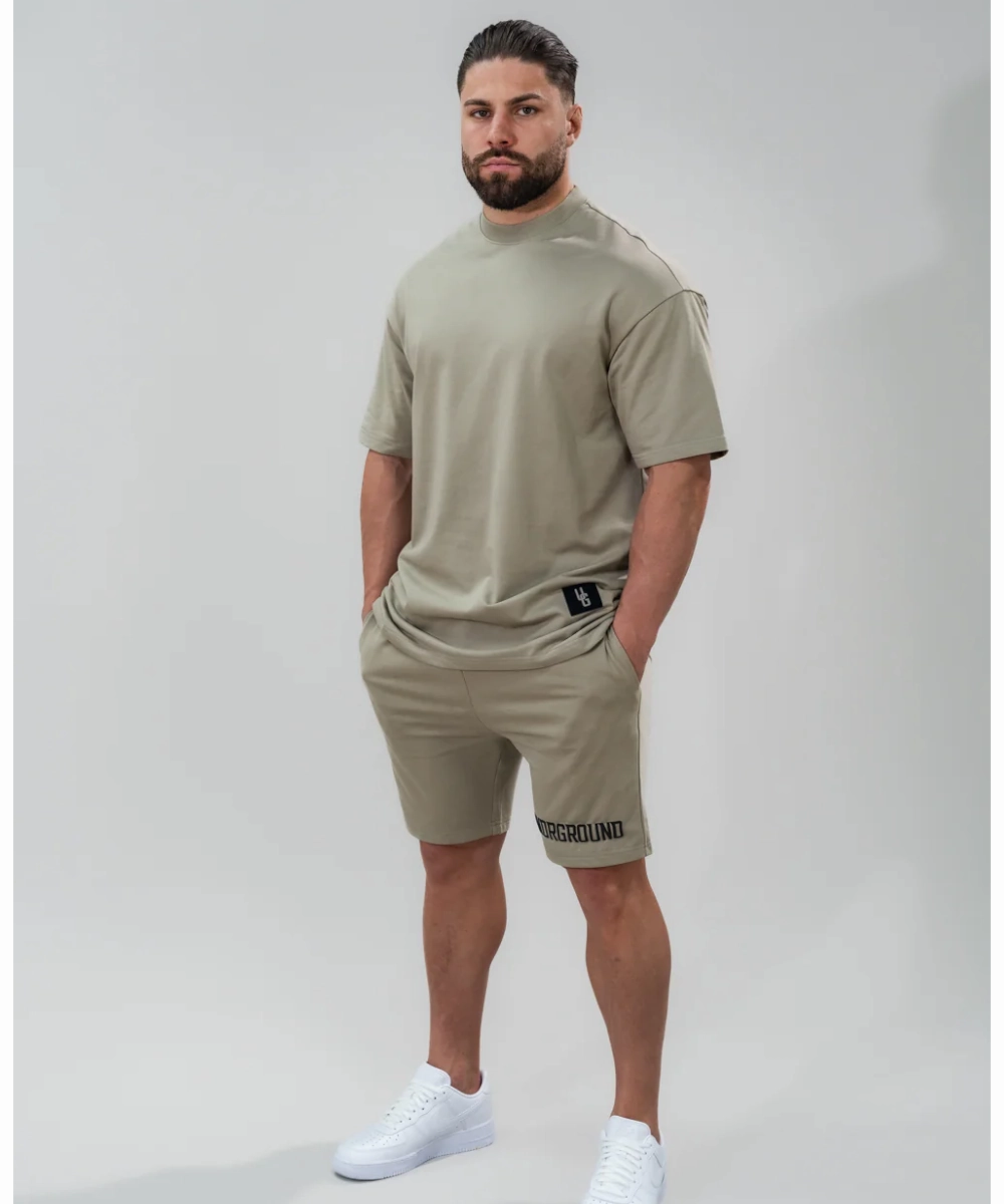 Daily Use AbrasionResistant UNDRGROUND Relaxed Fit Shorts (Combat Khaki)