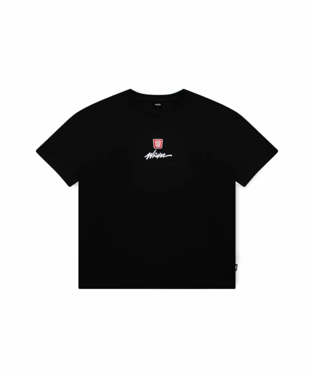 WNDRR Denote Box Fit Tee (Black) Train Ease