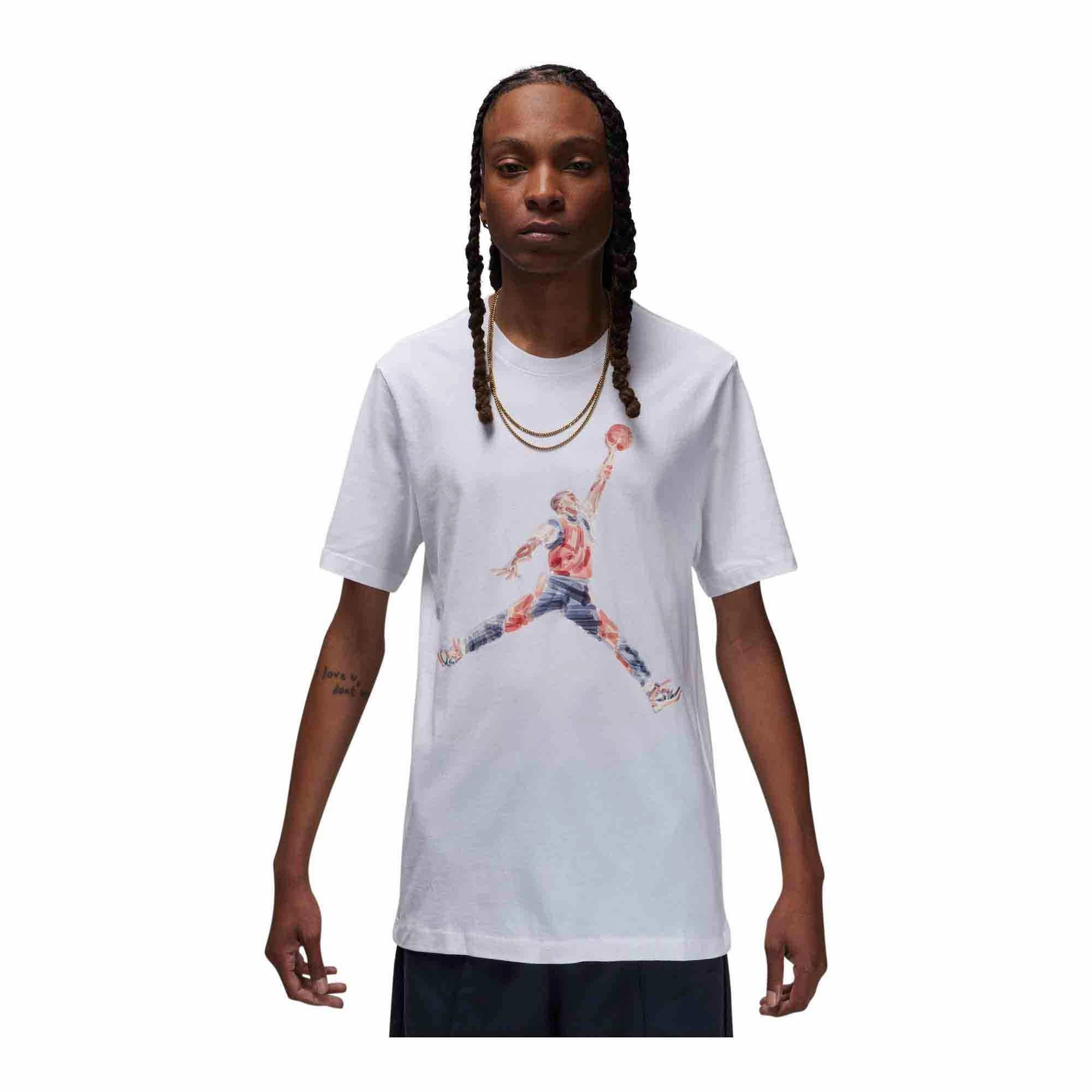 Jordan Brand Men's T-Shirt Breathable Stretch Fabric