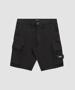 WNDRR Fairfax Cargo Short (Black) Hero Tale