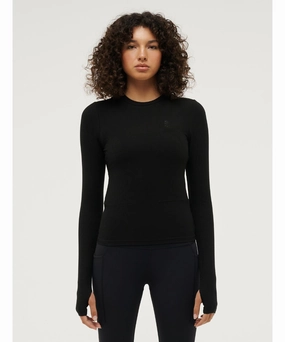 P.E Nation Free Play 2.0 LS Rib Tee (Black) ReinforcedKnees Conscious Core