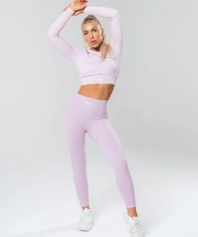 UNDRGROUND Zipped Leggings (Dusty Pink) Morning Ease