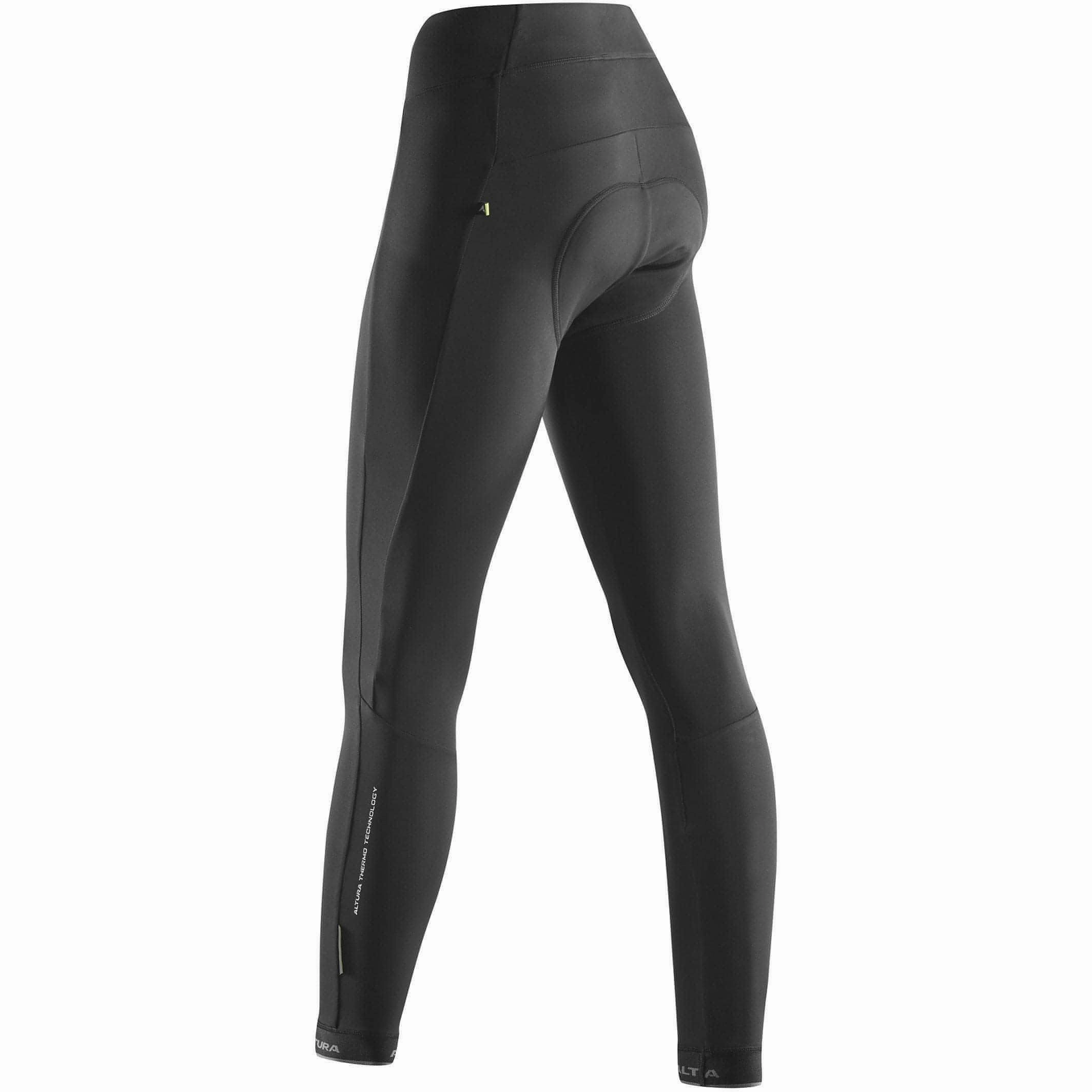 Altura Progel 2 Womens Waist Cycling Tights - Black MachineWashableFabric