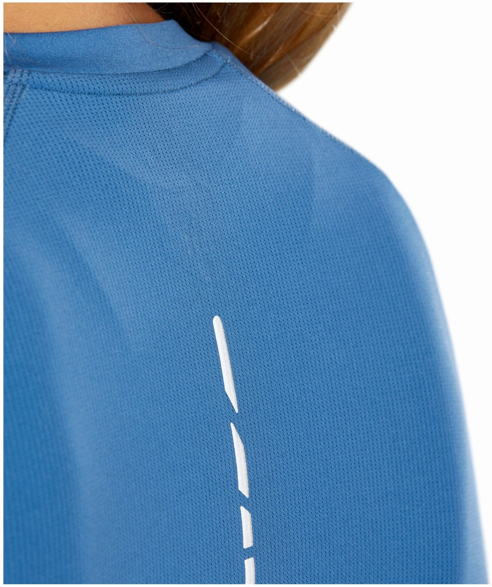 Fit For All Day Asics Cap Short Sleeve Womens Running Top - Blue