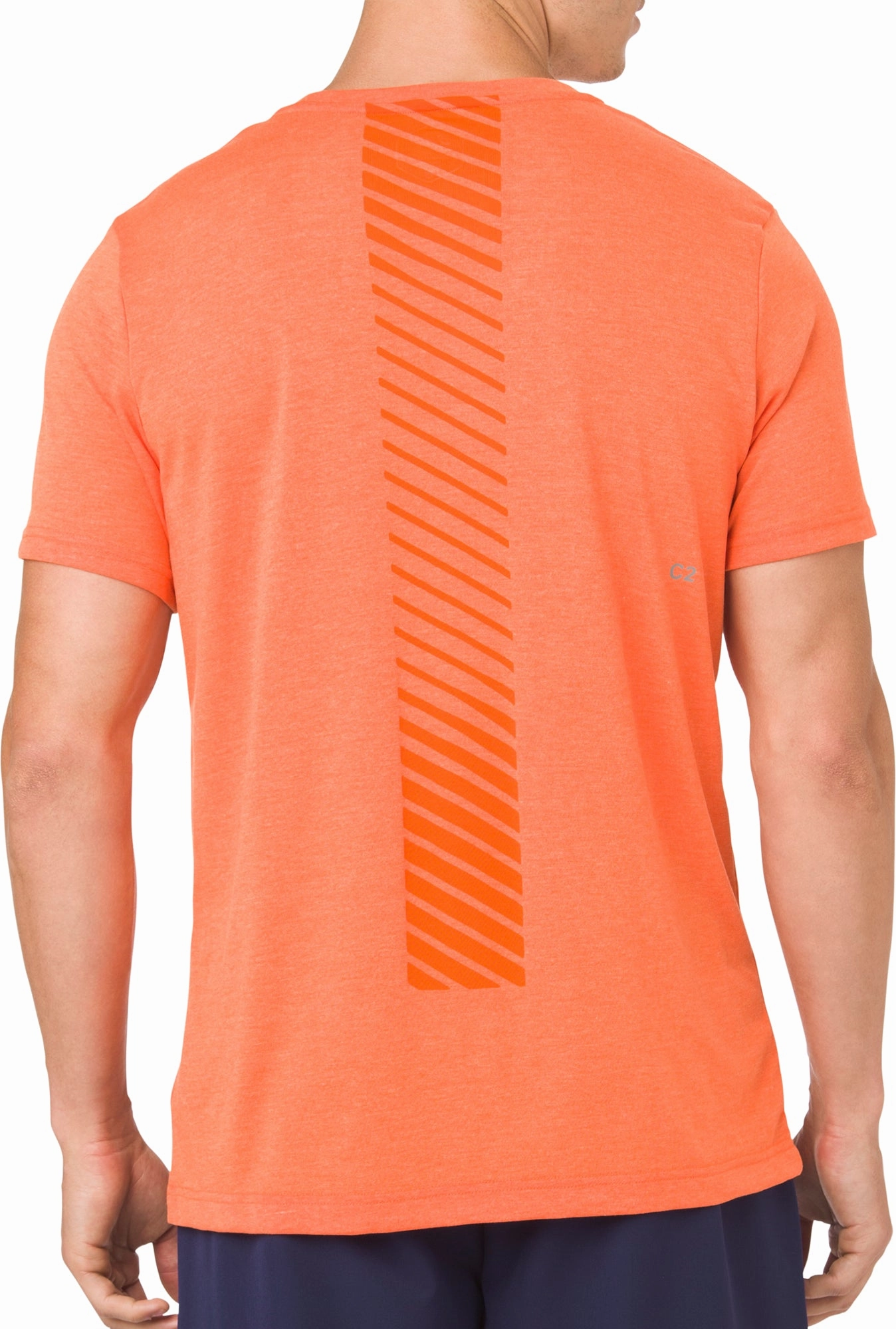 Asics  Gel-Cool 2 Mens Short Sleeve Running Top - Orange Smart Casual