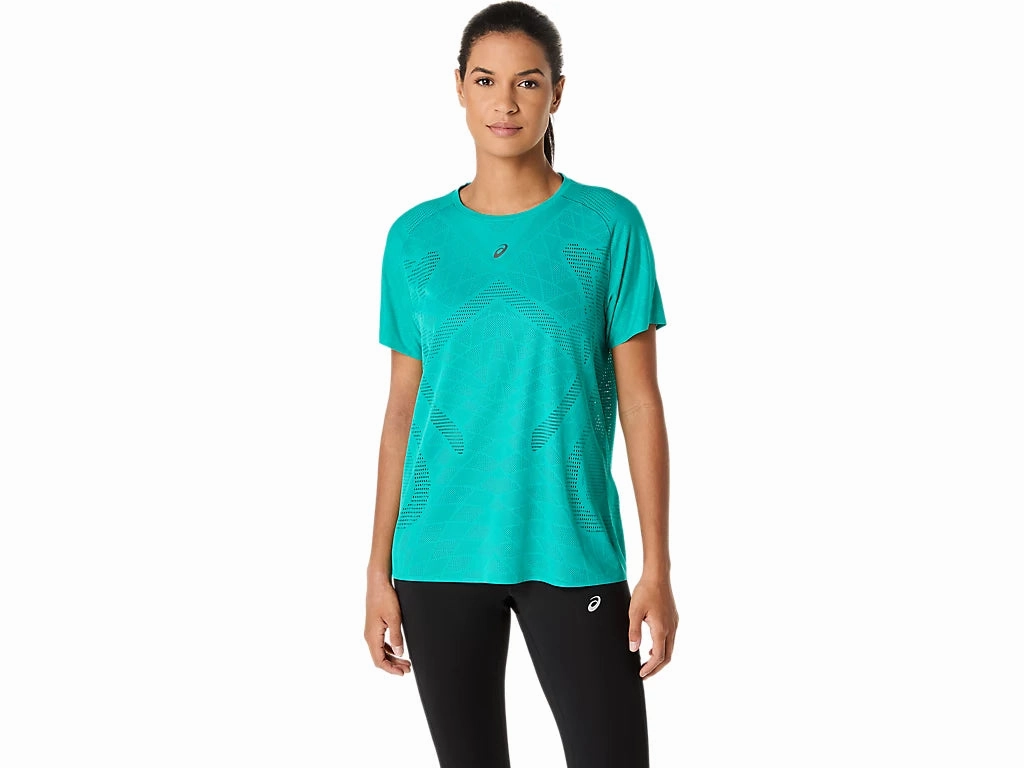 Women's MetaRun SS Top Flatlock Seams