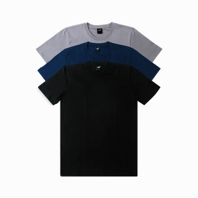 Versatile Style Titan 3-Pack Tee Set - Multicolor