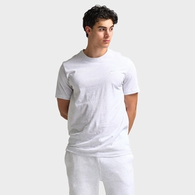 Contoured Hemline Nike Sportswear Club T-Shirt / Birch Heather