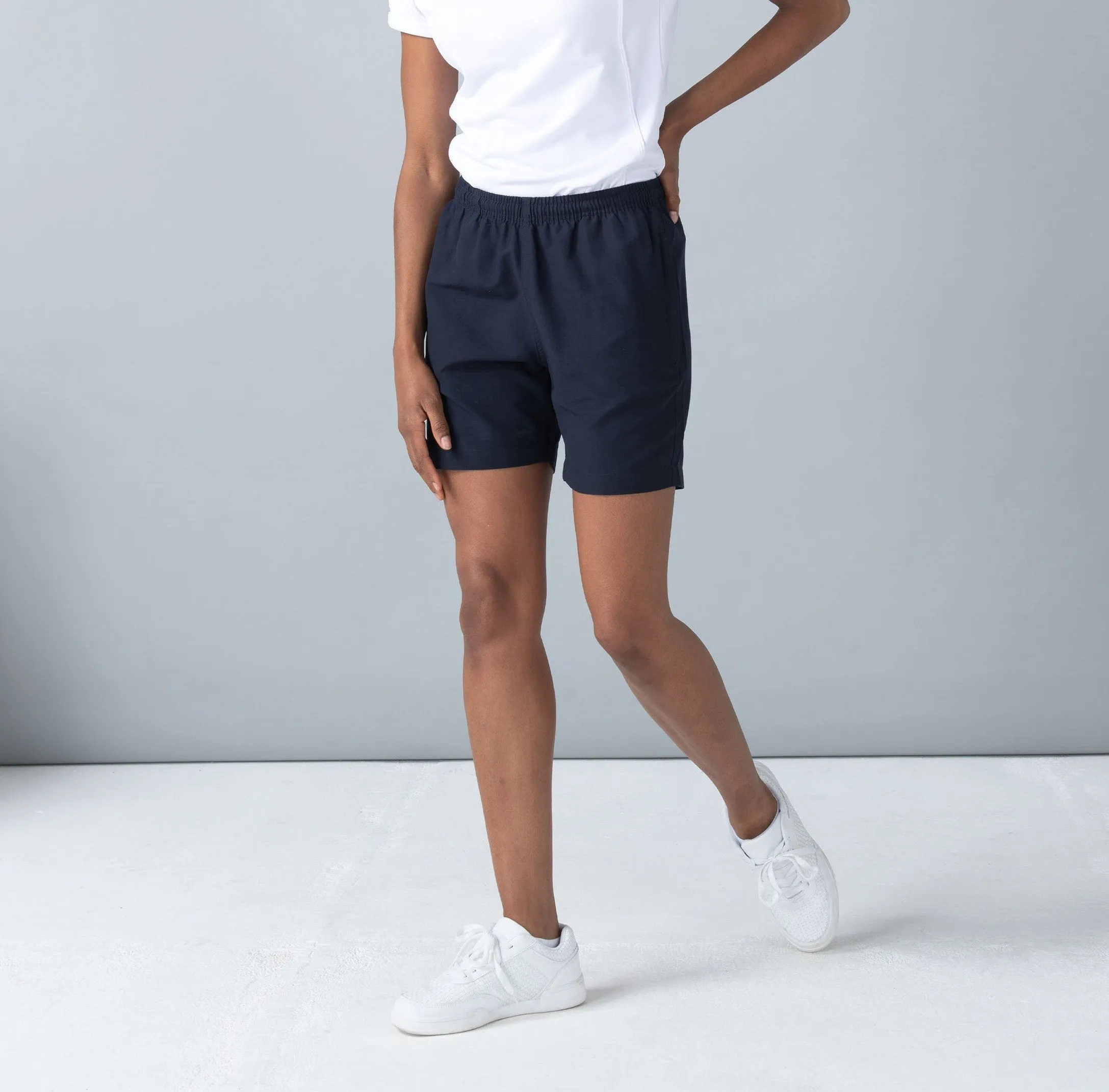 Ladies Microfibre Shorts | BLACK WaterRepellent