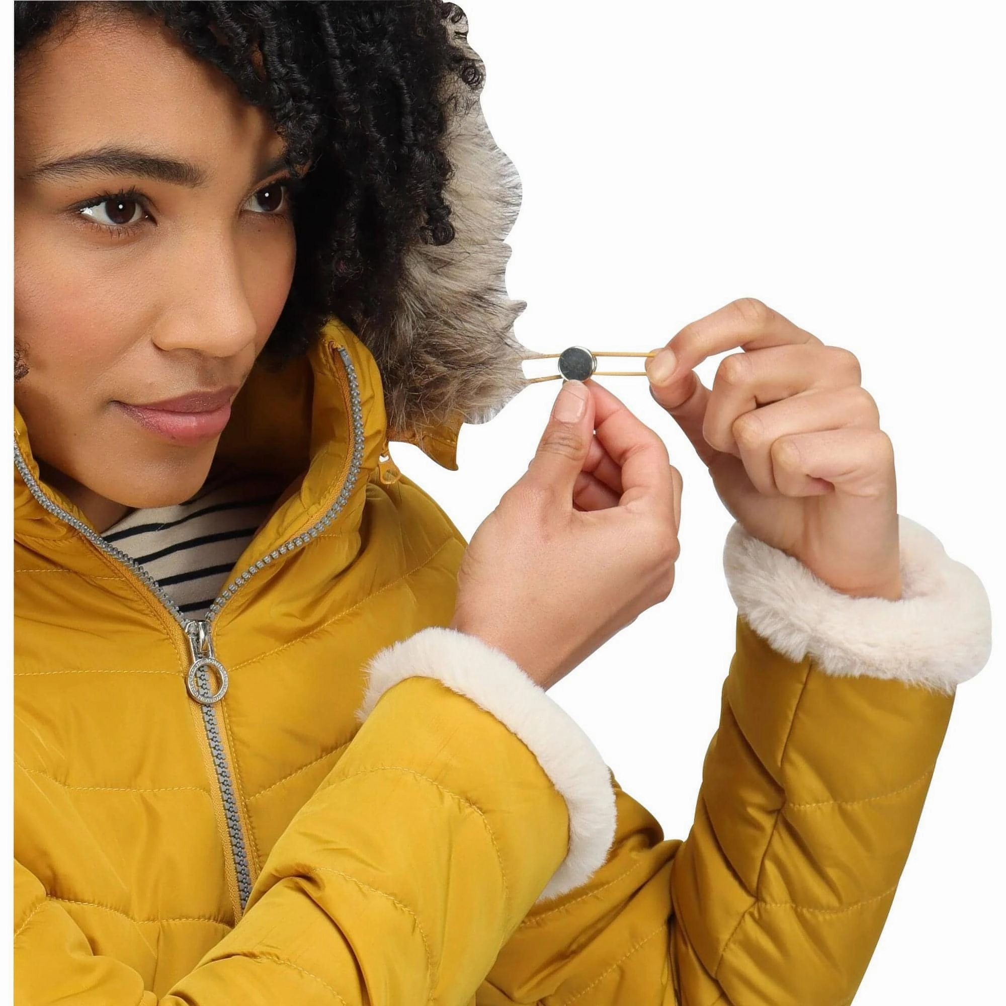 Breathable mesh lining InterchangeableLining Regatta Winslow Womens Insulated Jacket - Yellow