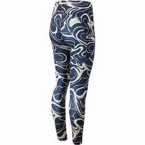 Go Casual New Balance Women's Printed Impact Run Tight - Logwood