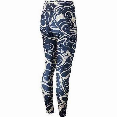 New Balance Women's Printed Impact Run Tight - Logwood GussetDesign