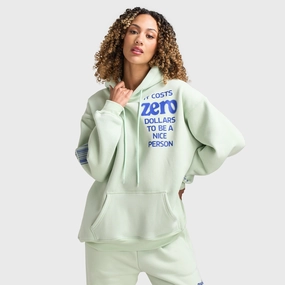 Mayfair Women's It Costs $0 Hoodie / Seafoam Airflow Ventilation