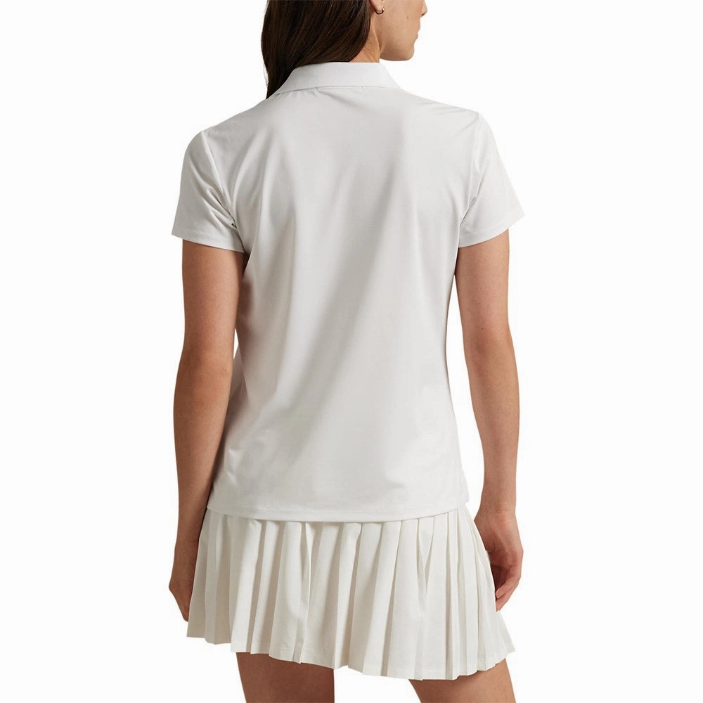 RLX Ralph Lauren Women's Tour Performance Golf Shirt? - Ceramic White UV Protection