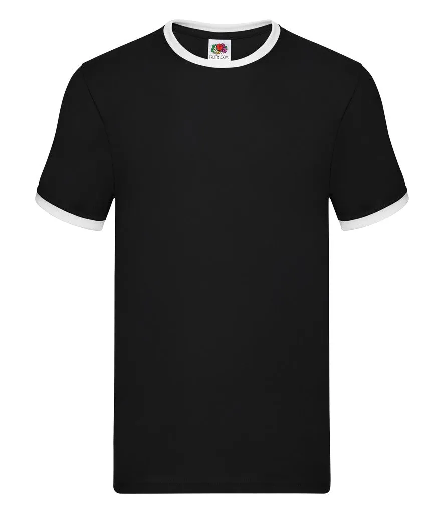 Recycle Glow Mind Ease Ringer T | BLACK/WHITE