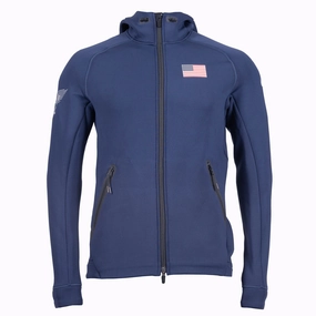 Quick Access Closures Nike Official Team USATF Men's Therma Sphere Jacket