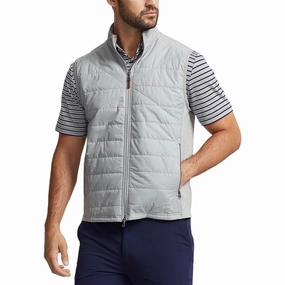 RLX Ralph Lauren Cool Wool Insulated Golf Vest - Andover Heather brittleness Easy to store