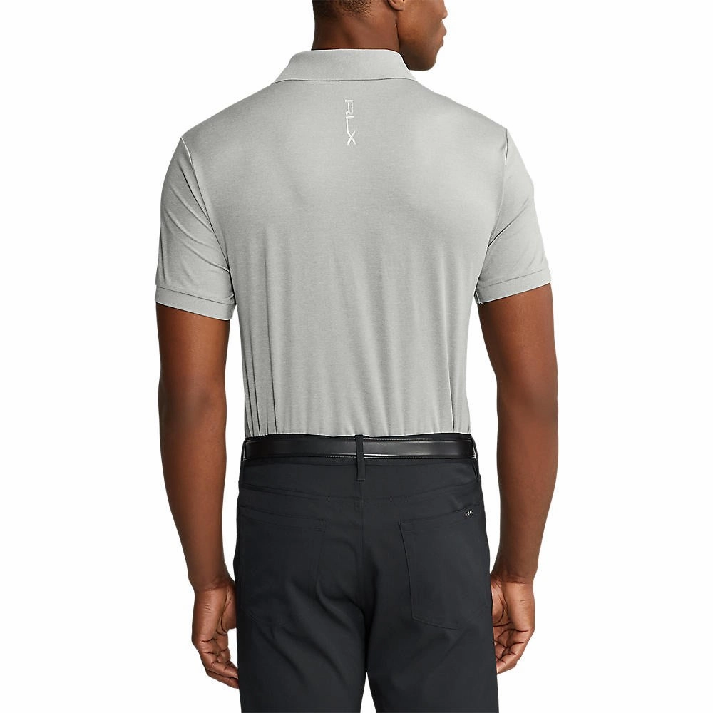Trendy Appeal RLX Ralph Lauren Solid Airflow Performance Polo - Andover Heather