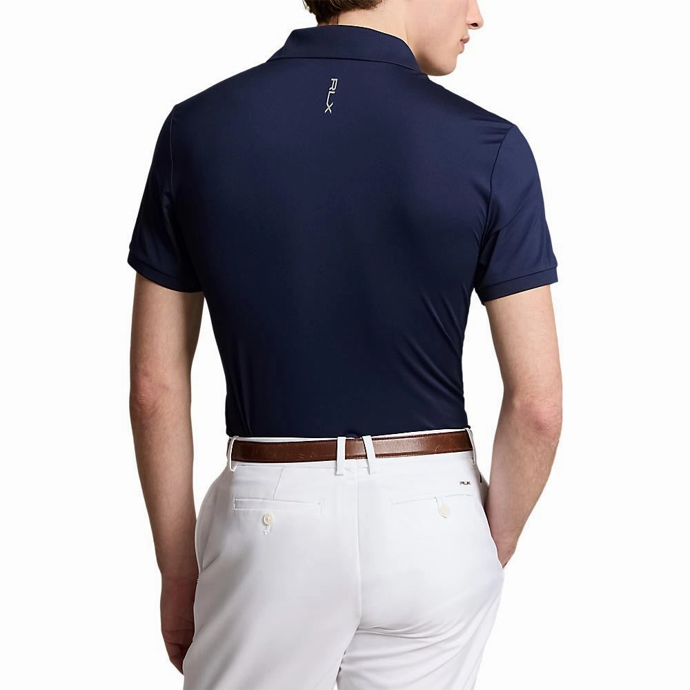 Urban Chic RLX Ralph Lauren Solid Airflow Performance Polo  - French Navy