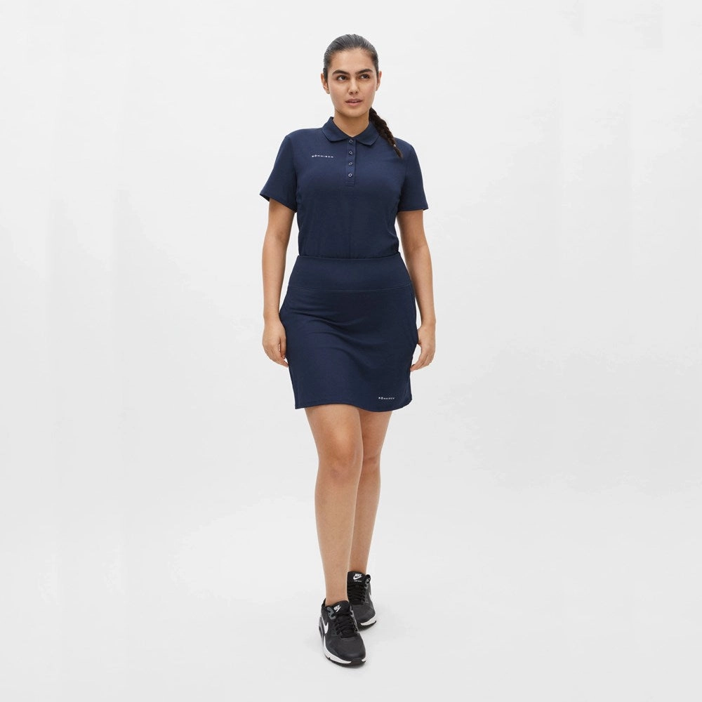Effortless Style Rohnisch Women's Nicky Polo Golf Shirt - Navy