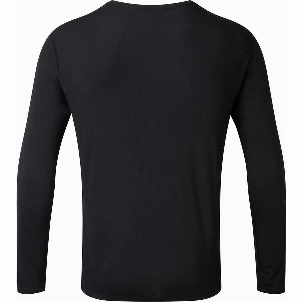 Ronhill Core Long Sleeve Mens Running Top - Black Air related cyclist