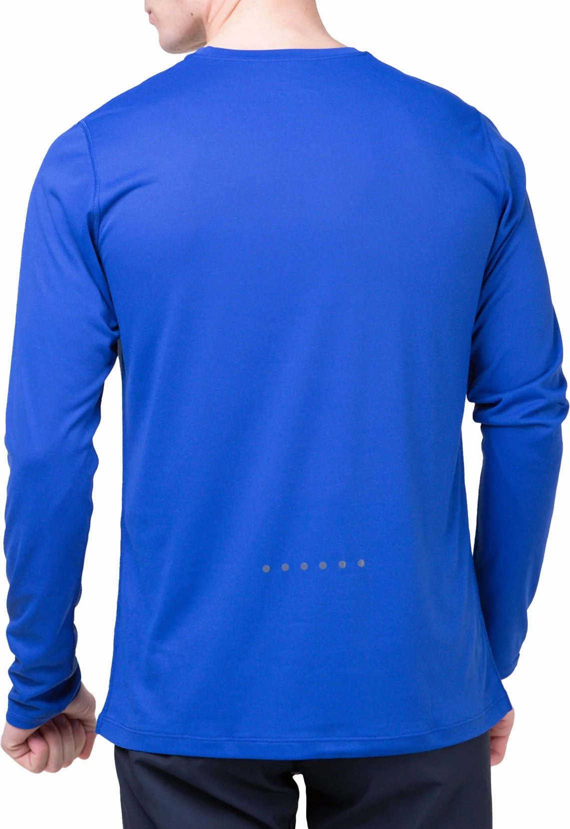 Ronhill Core Long Sleeve Mens Running Top - Blue Wrinkle Resistant