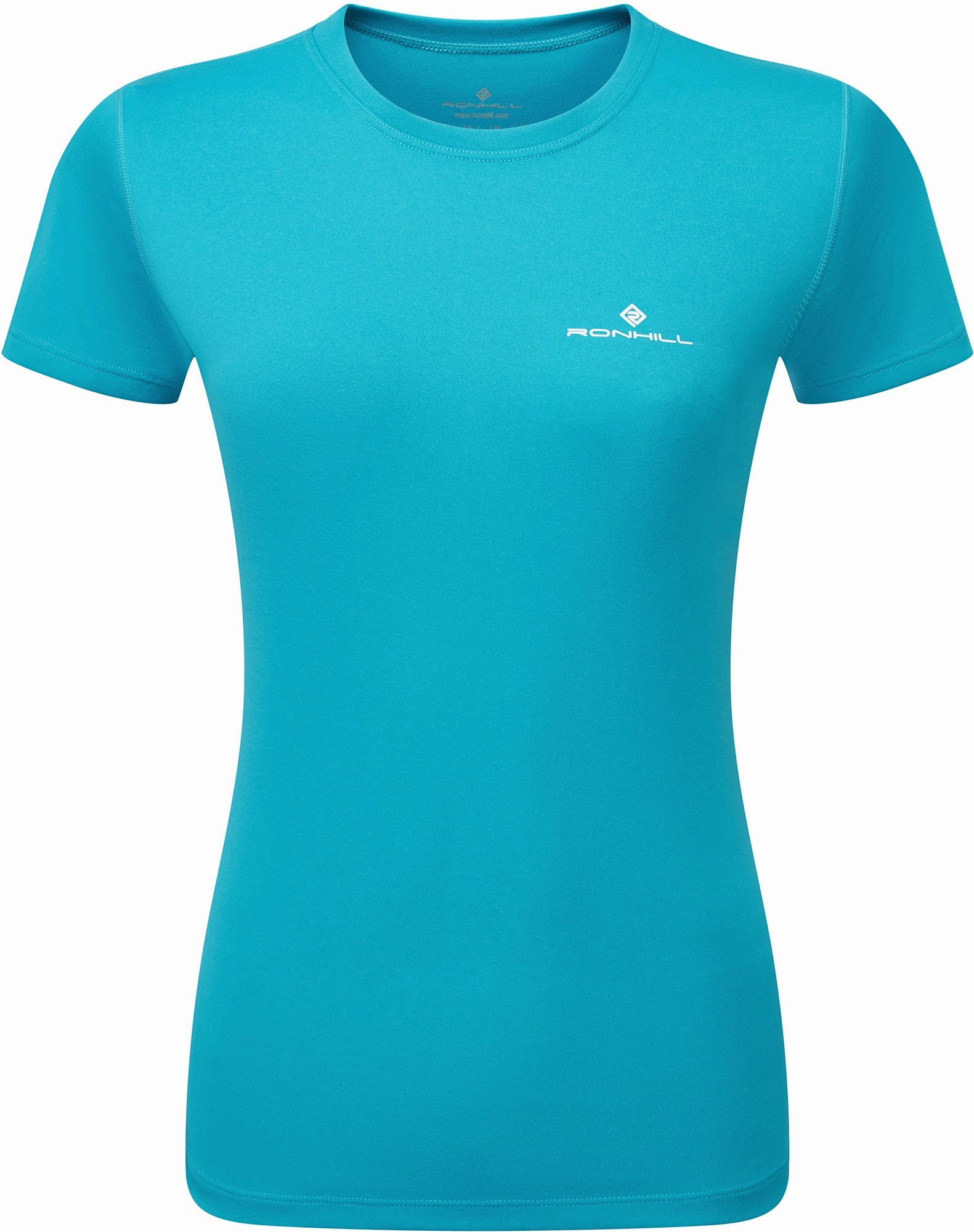 stain resistant coating Feminine Appeal Ronhill Core Short Sleeve Womens Running Top - Blue