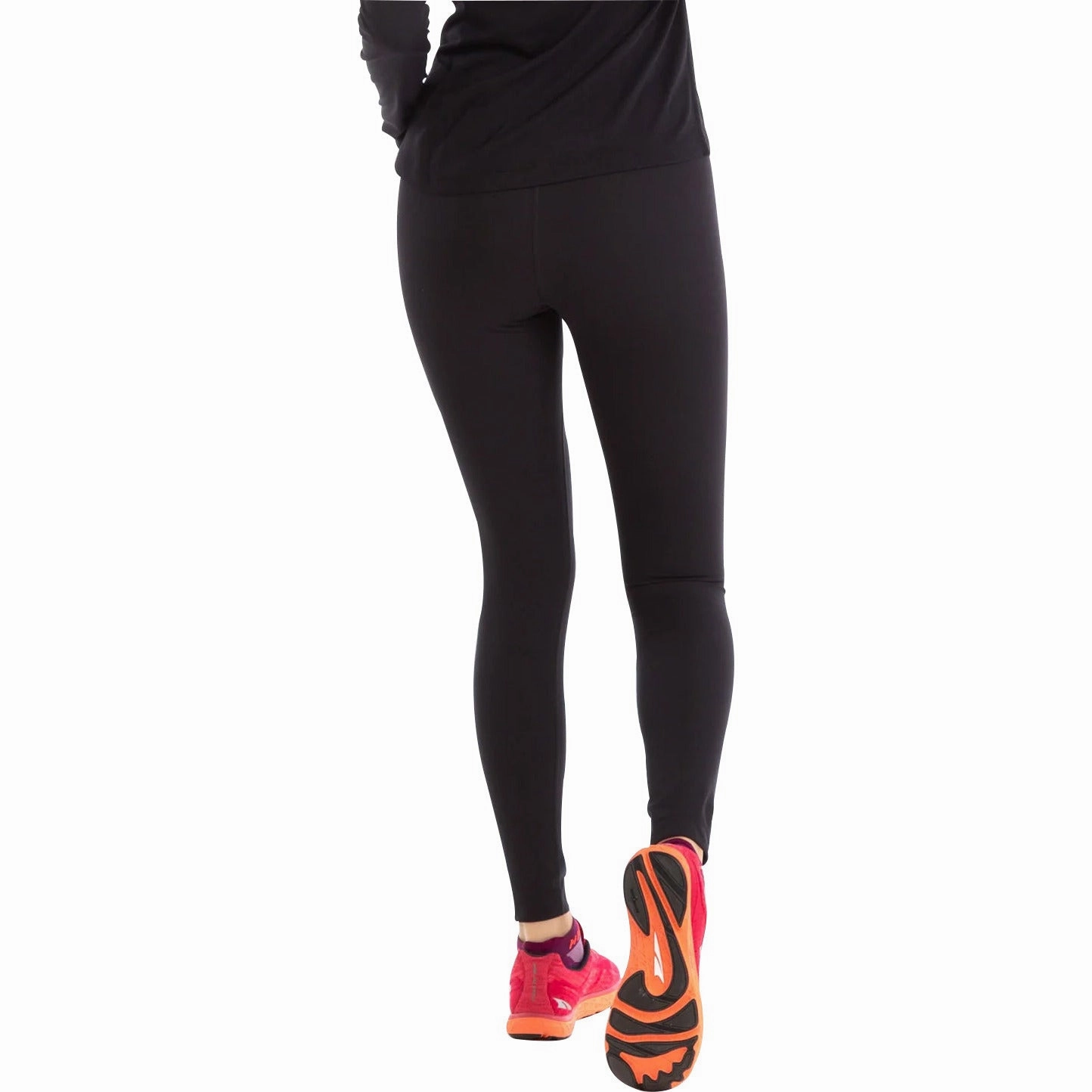 Ronhill Core Womens Long Running Tights - Black Bootcut-shape Loose-fit