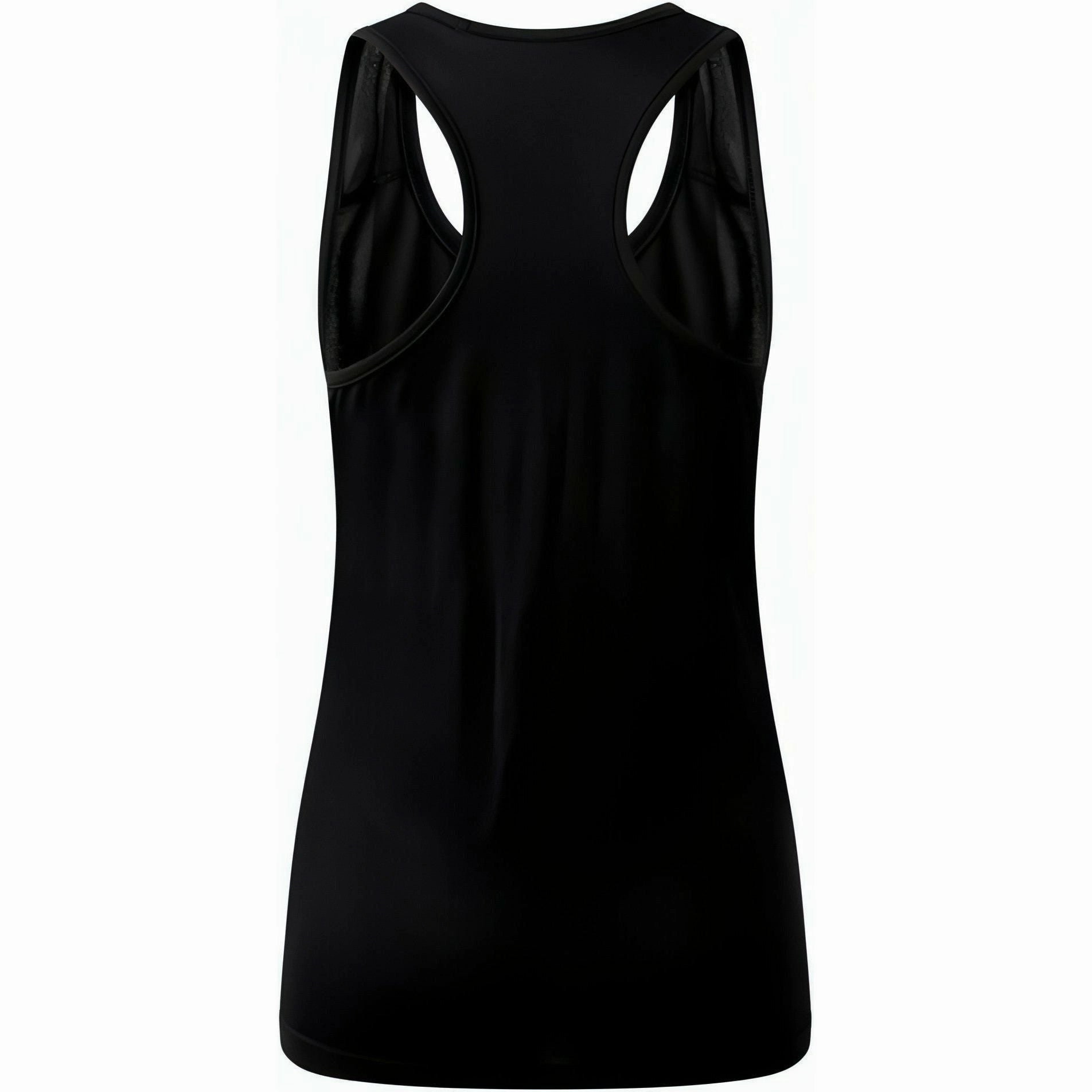 Ronhill Core Womens Running Vest Tank Top - Black YKK Zipper Flexibility