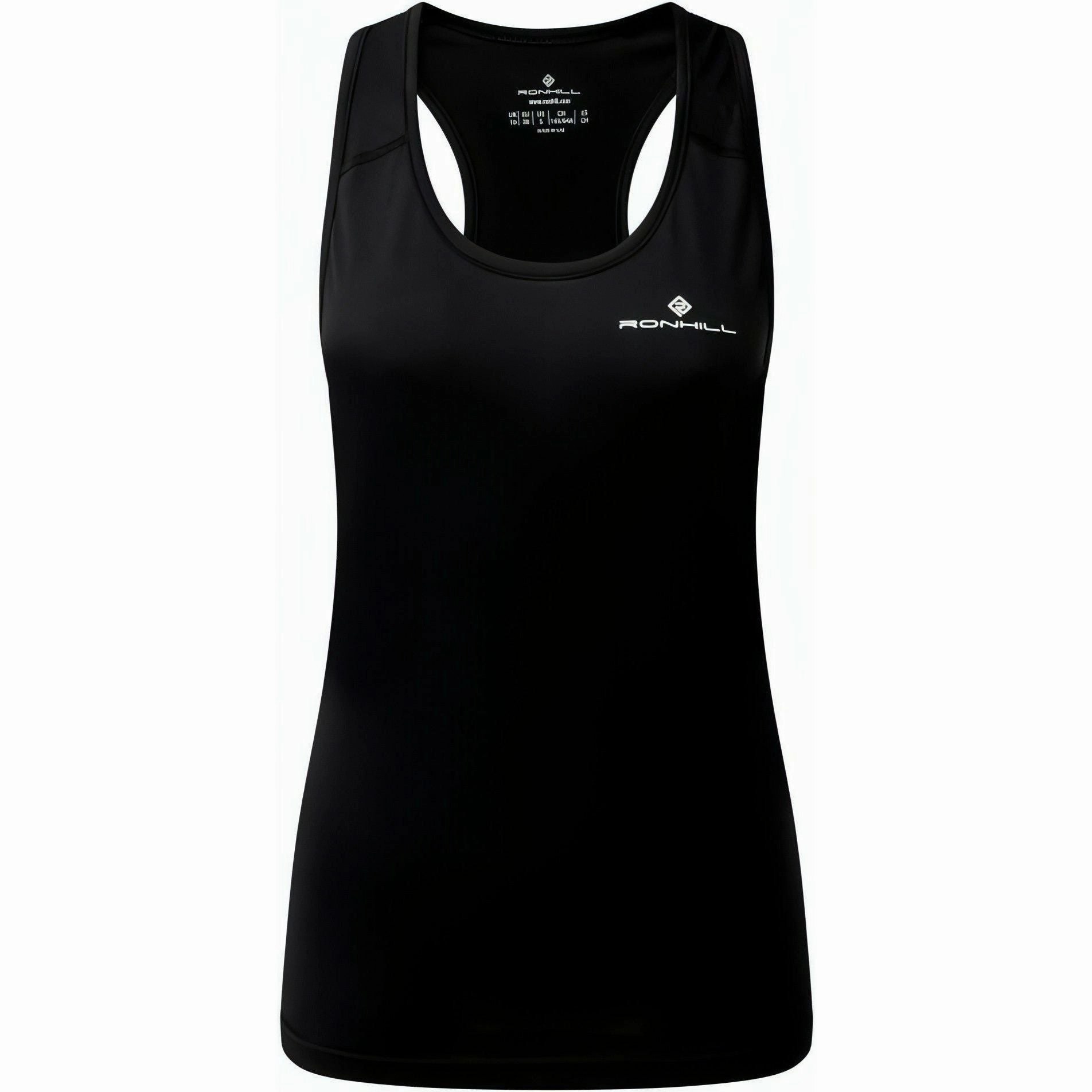 Condition perimeter Ronhill Core Womens Running Vest Tank Top - Black