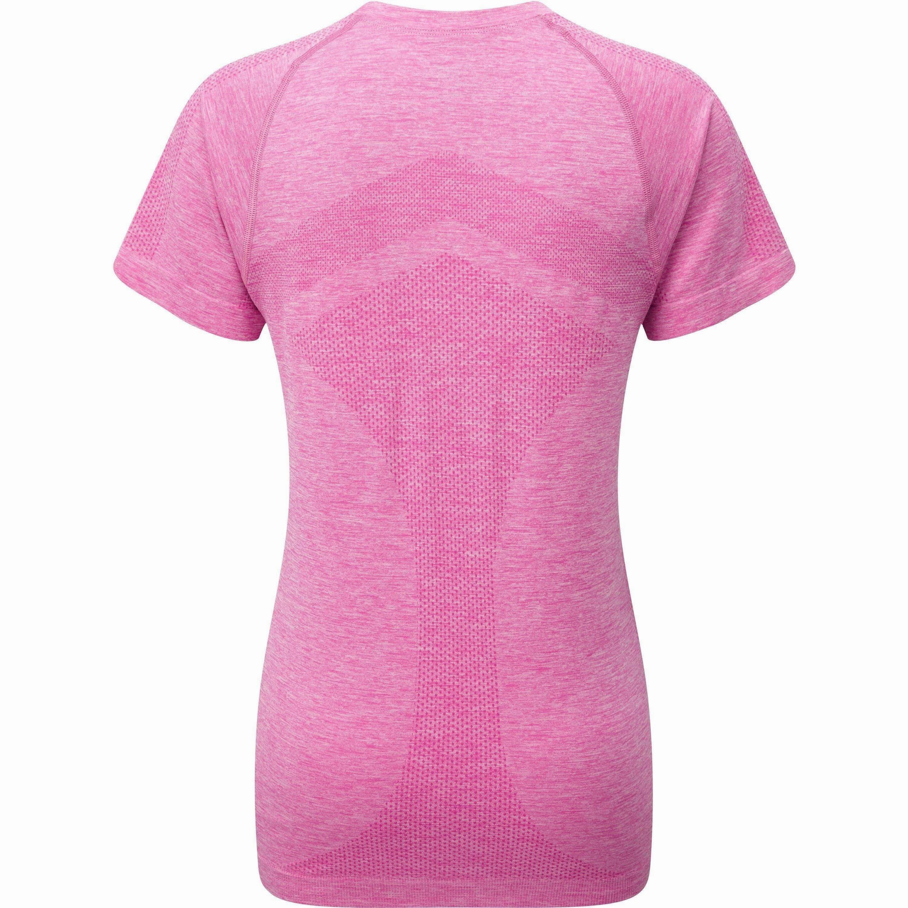 Ronhill Infinity Marathon Short Sleeve Womens Running Top - Pink Comfortable apparel Brand