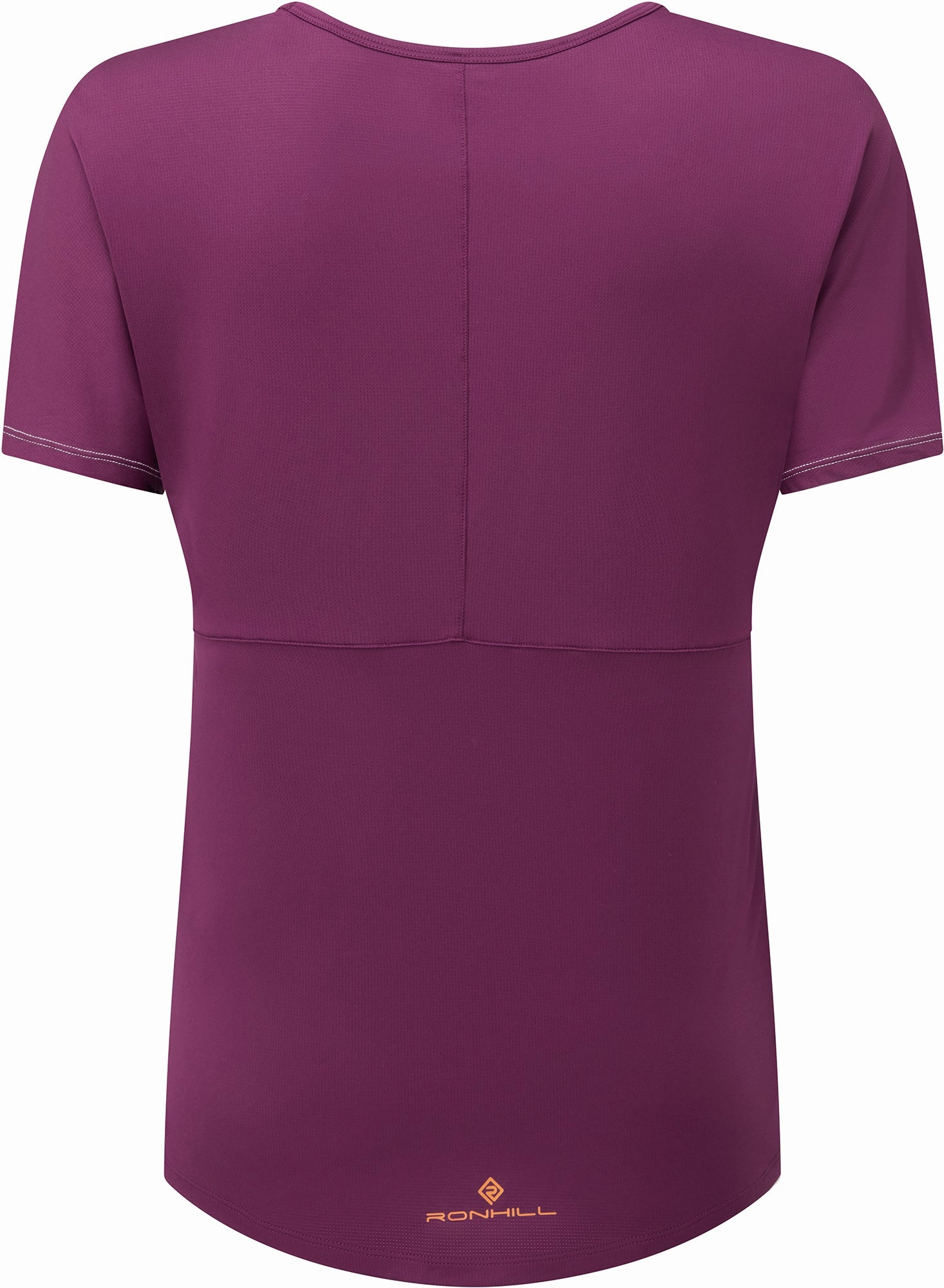 Easy Breath WrinkleFree Fabric Ronhill Life Wellness Short Sleeve Womens Training Top - White