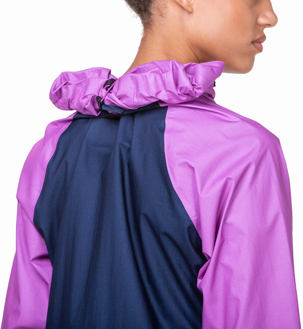 Ronhill Tech Fortify Waterproof Womens Running Jacket - Blue suitable for spring activities polka dotted