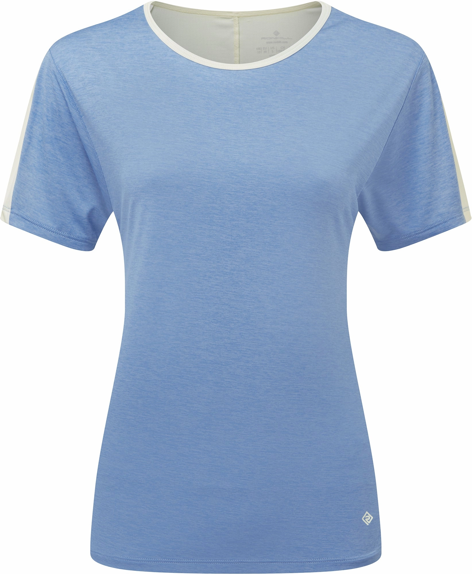 Red Flash Swim Easy Ronhill Tech Glide Short Sleeve Womens Training Top - Blue
